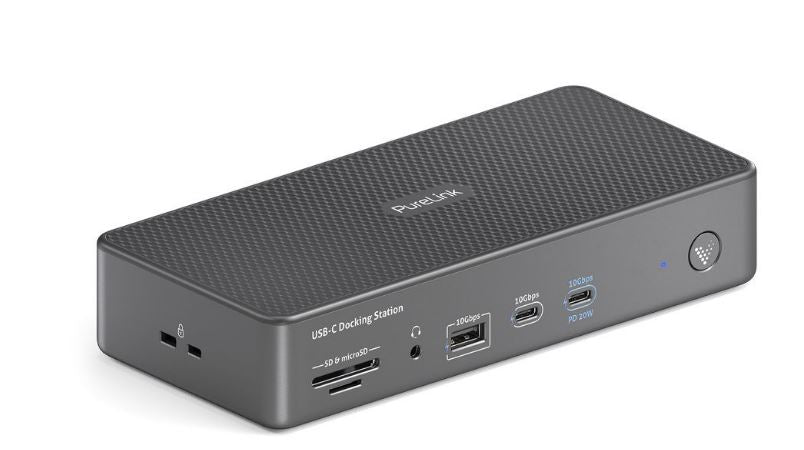 PureLink Vuelogic - 14-in-1 USB-C Docking Station - D200 -Dual Display PureLink Vuelogic - 14-in-1 USB-C Docking Station - D200 -Dual Display